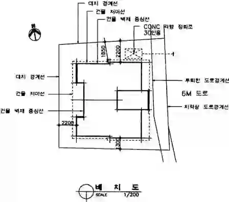 승인하이츠빌라 배치도 이미지
